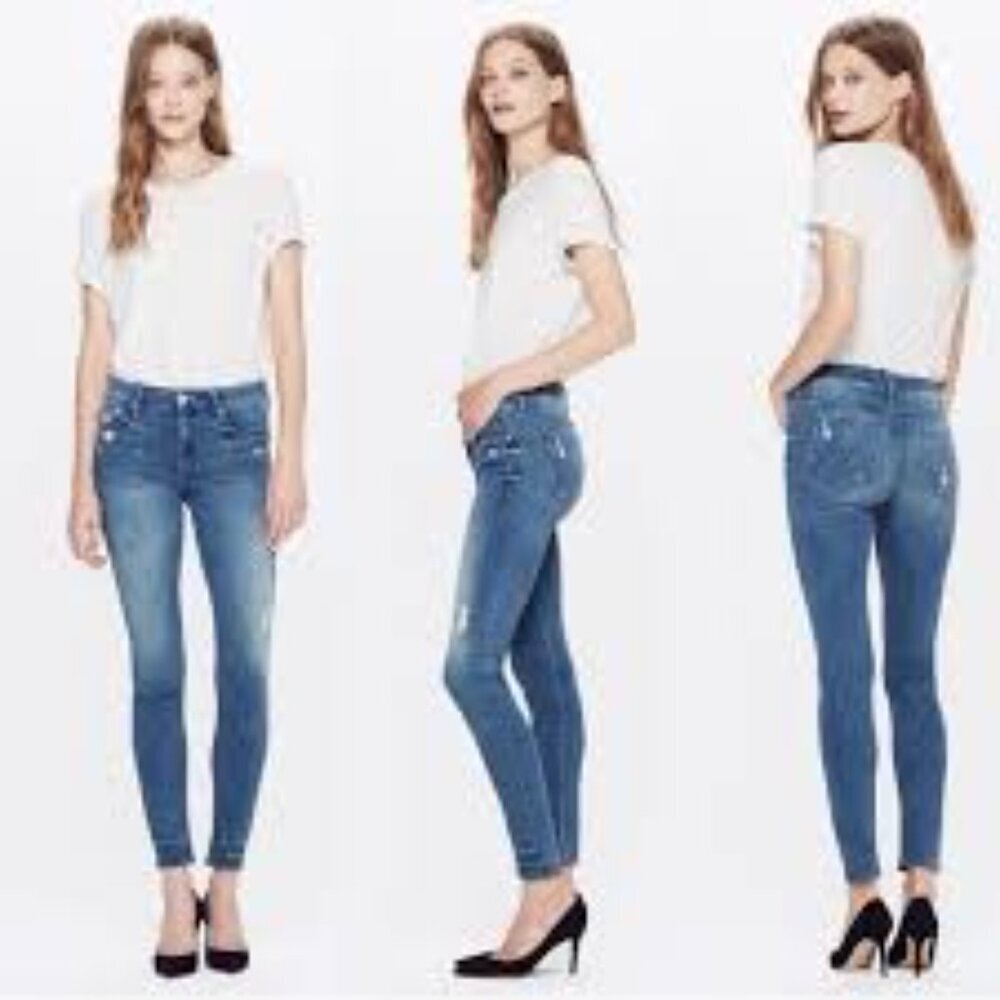 MOTHER The Looker Graffiti Girl Size 27